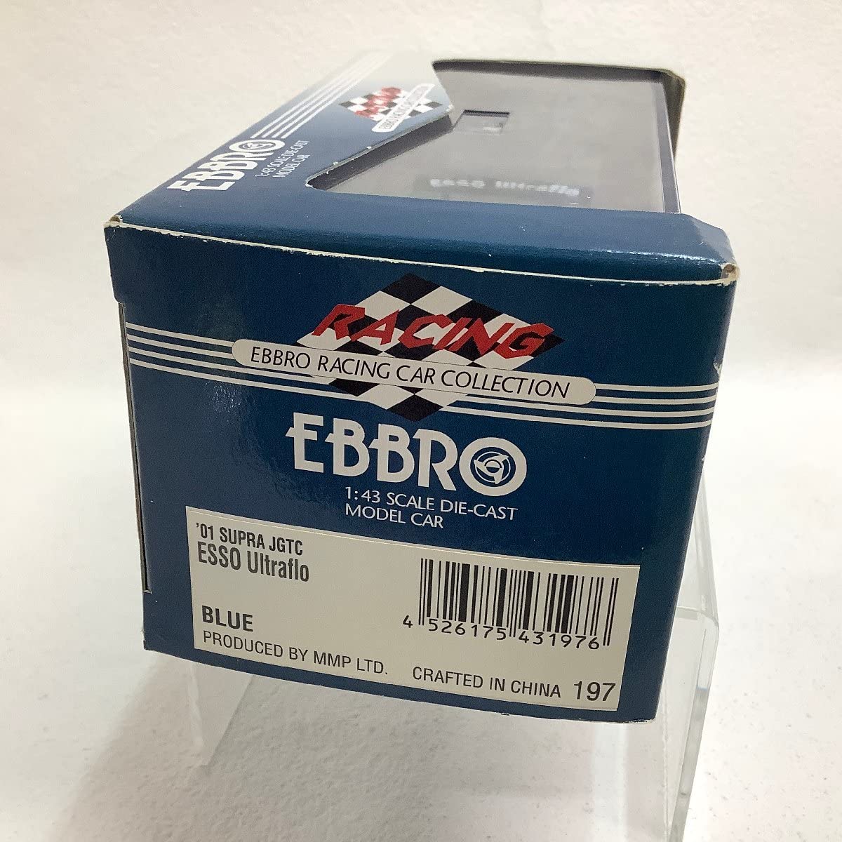 Amazon | 1/43 EBBRO エブロ ESSO Ultraflo Supra '01 ブルー